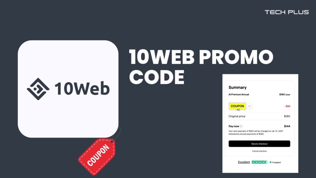 10Web Promo Code & Coupons 2026